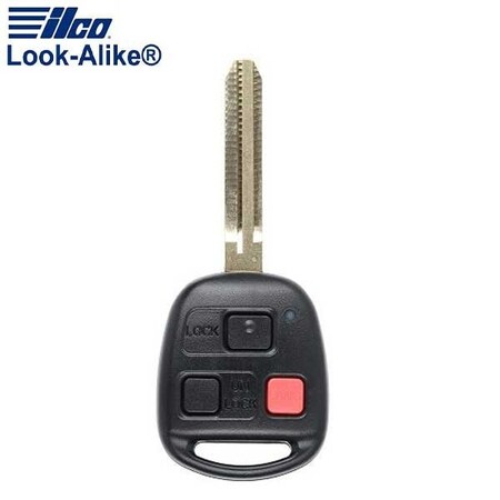 Ilco LAL RHK-TOY-3BFJ TOYOTA FJ CRUISER 3 BUTTON REMOTE HEAD KEY (4D67) ILCO-AX00012050